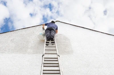 Peinture extérieure à Sauvessanges — façades et ravalement